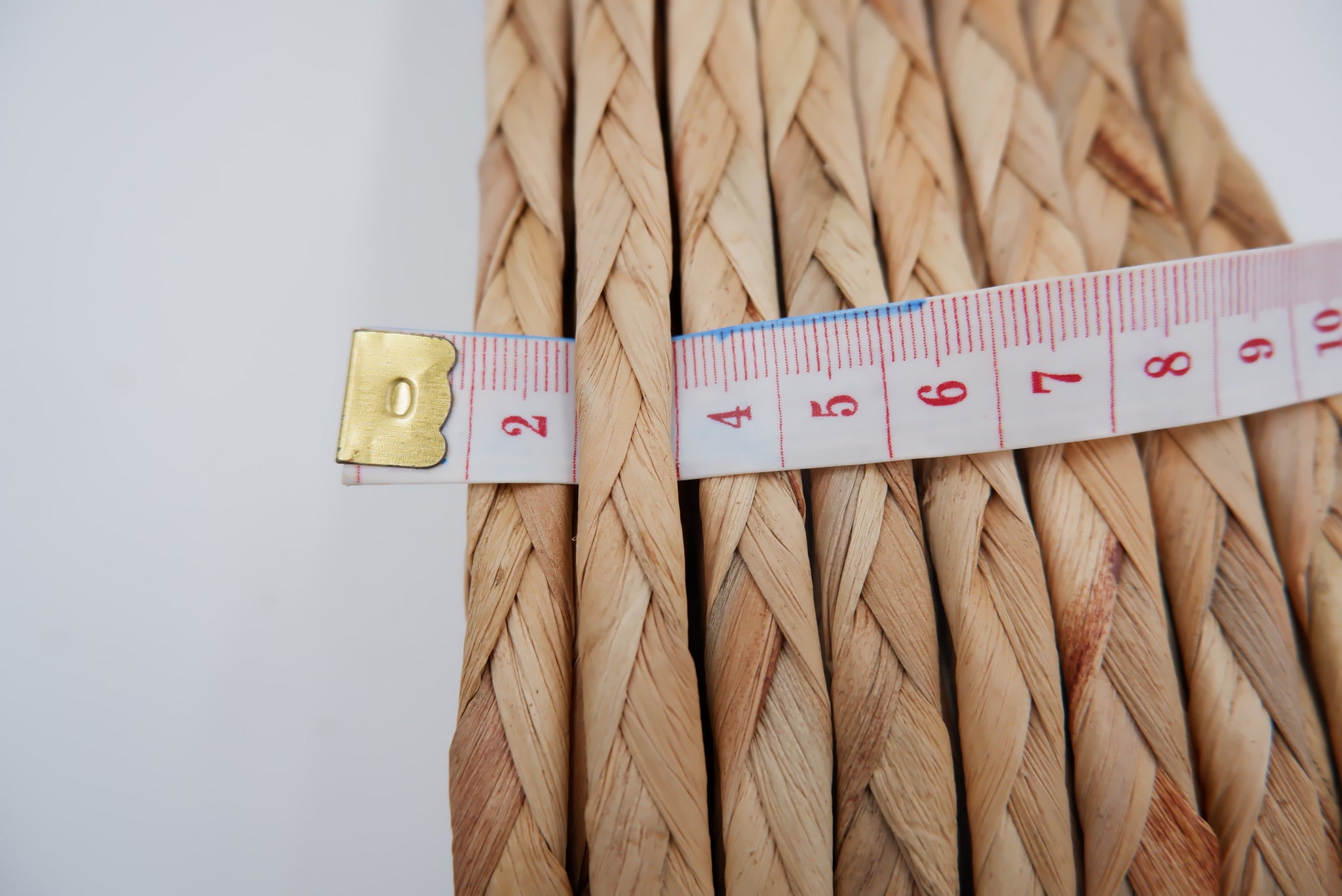 10mm natural water hyacinth rope, Braided Rope, Seagrass cord – nornorbag