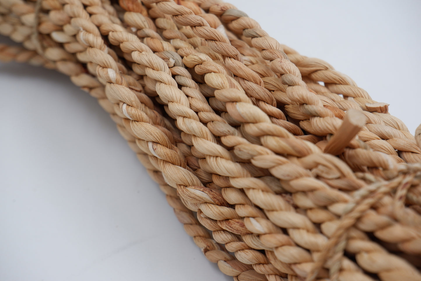 10mm Natural Water Hyacinth Rope, Sea Grass Cord, Braided Rope