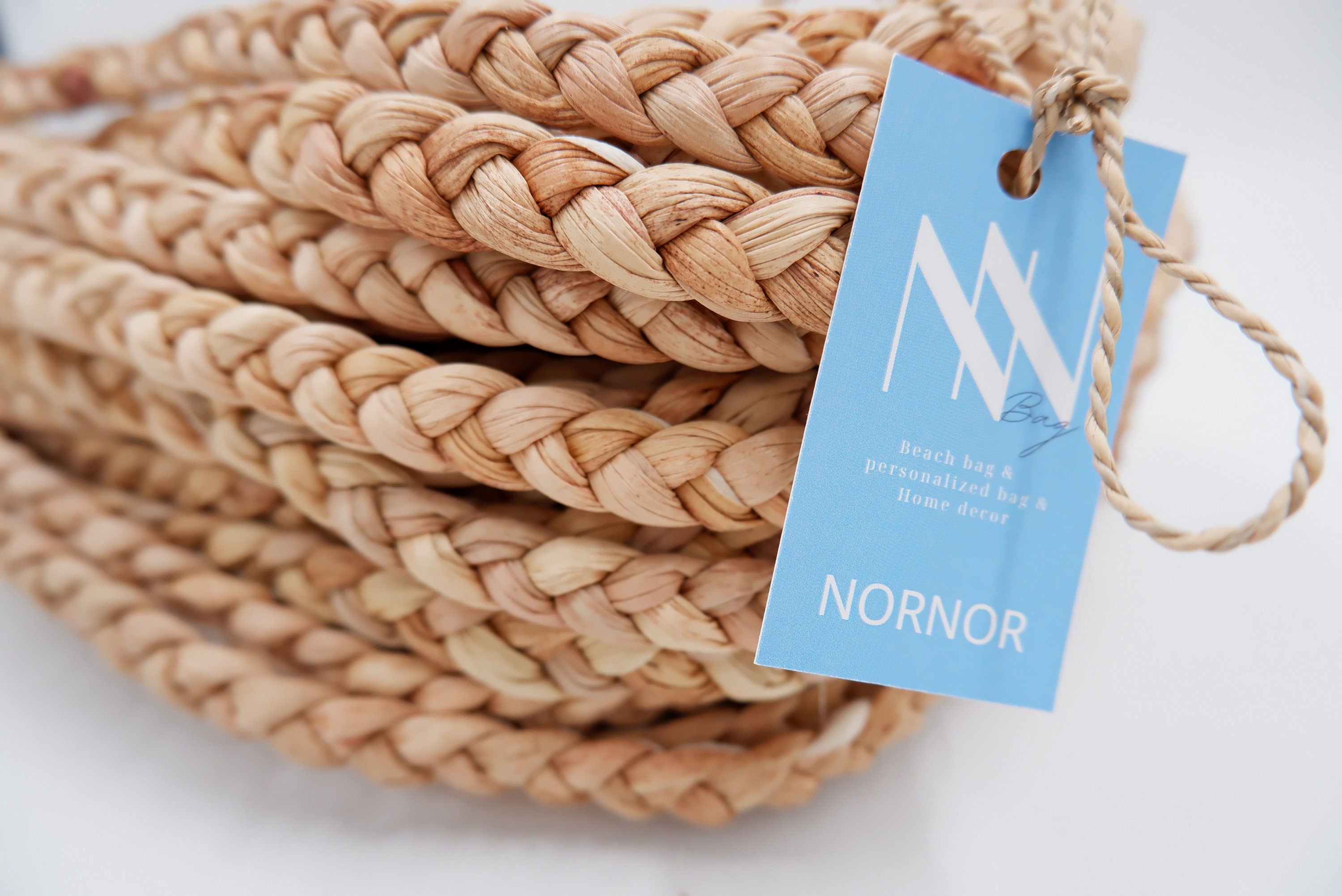 Hyacinth Rope 12mm water hyacinth rope, 1/2 inches seagrass rope, Braided Rope ...