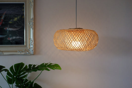 S Size) Bamboo Pendant Light