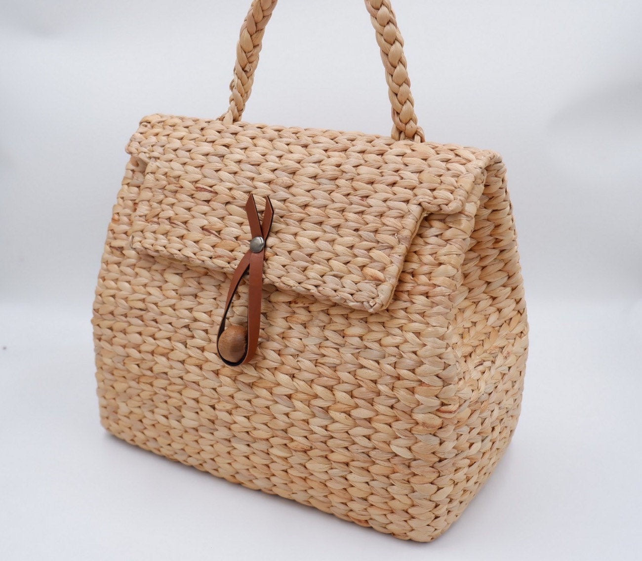 Large beach bag  Seagrass Bag Straw Tote Bag  Straw Bag for women