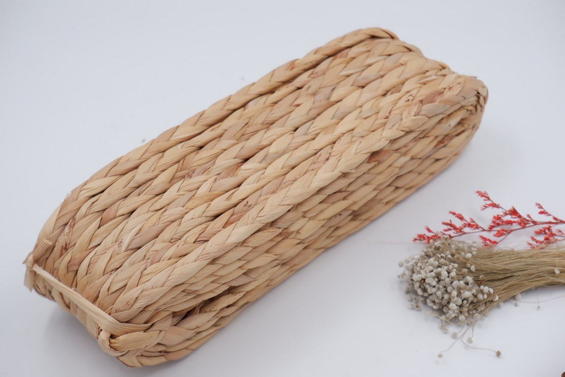 15mm natural water hyacinth rope, braided water hyacinth, raffia rope ...