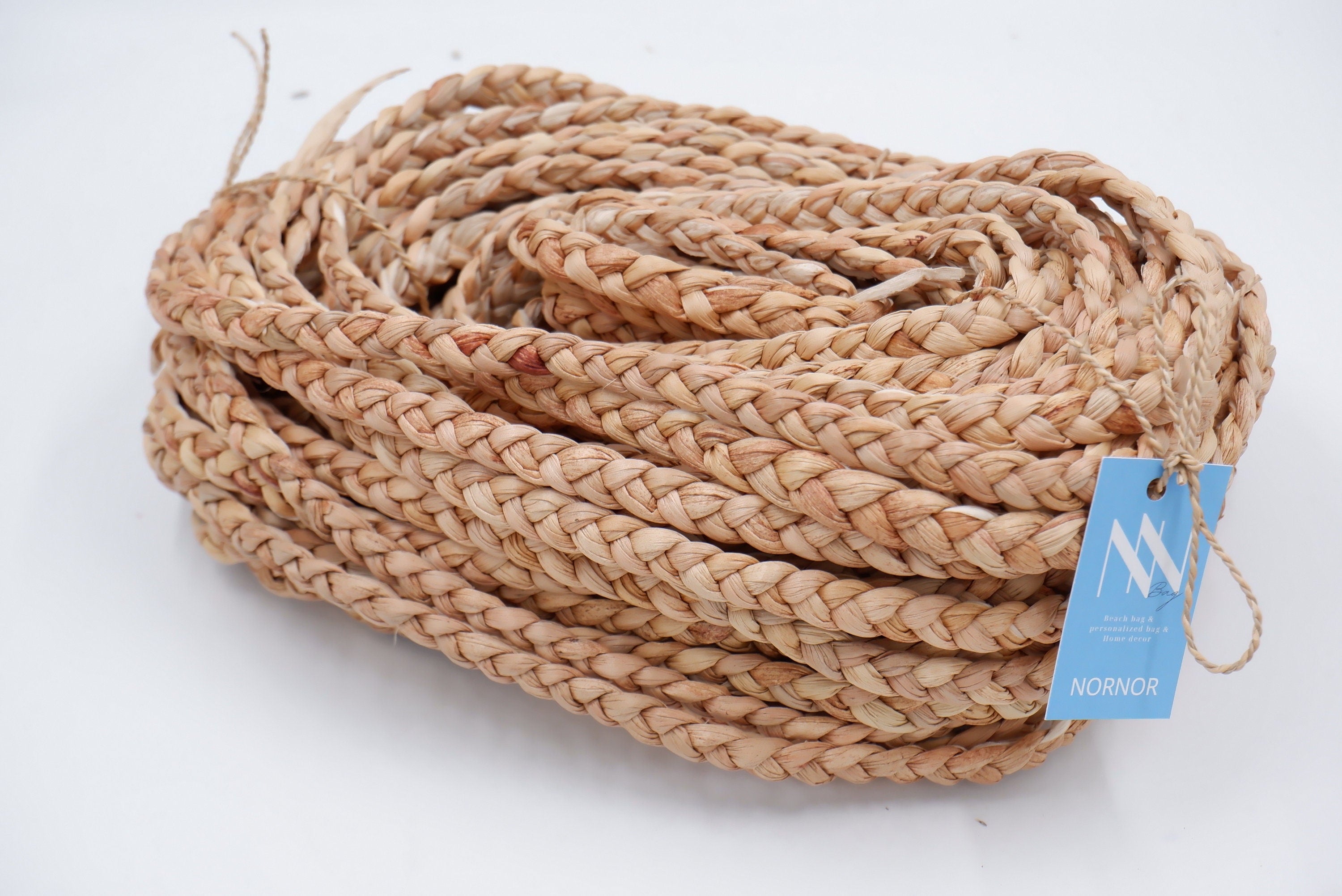 Hyacinth Rope 12mm water hyacinth rope, 1/2 inches seagrass rope, Braided Rope ...