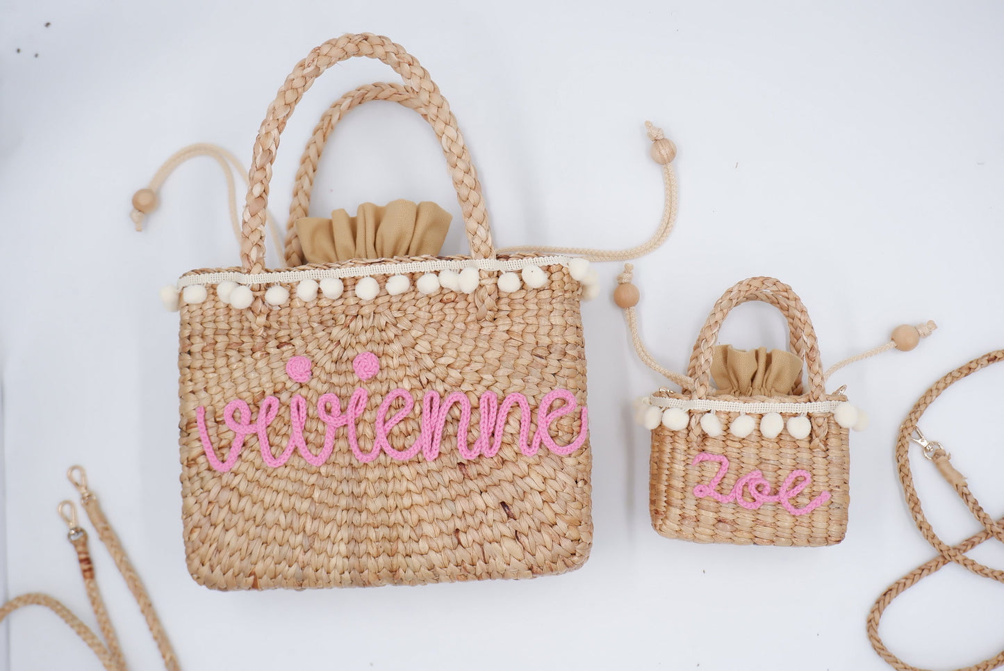 Personalized mommy and me bag