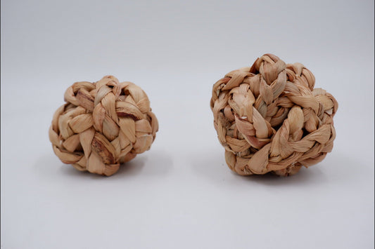 2 pieces Water hyacinth ball, Small Animal Pet Toy