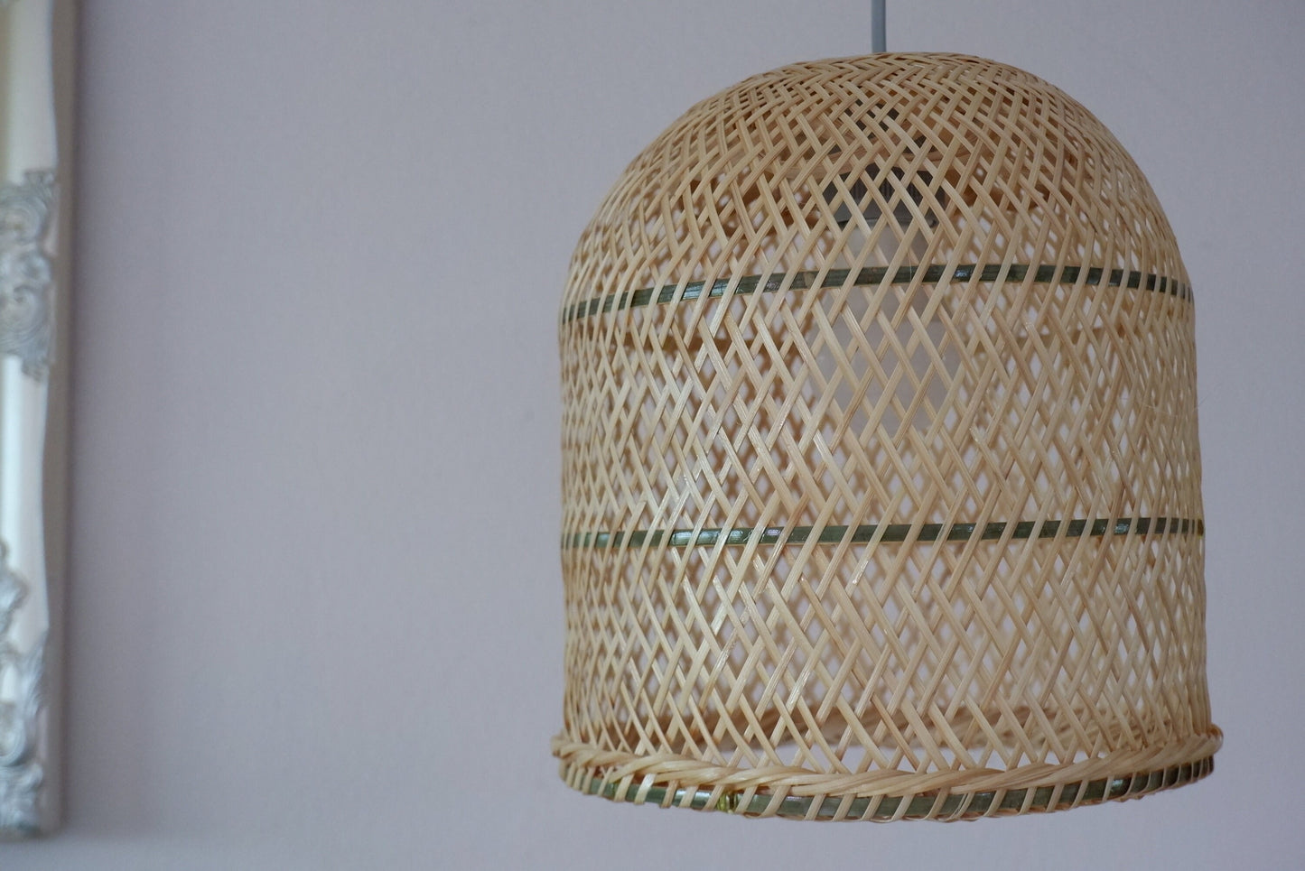 M size) Bamboo Pendant Light