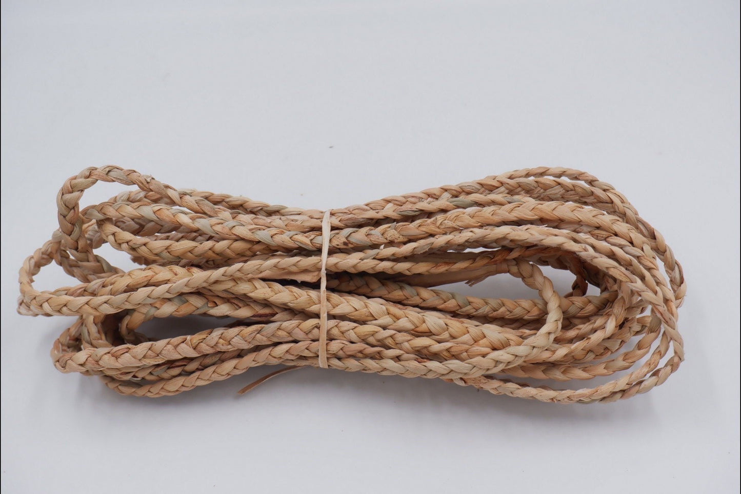 12mm Braided Rope, natural water hyacinth rope, 1/2 inches water hyacinth rope, natural rope for furniture, Seagrass rope
