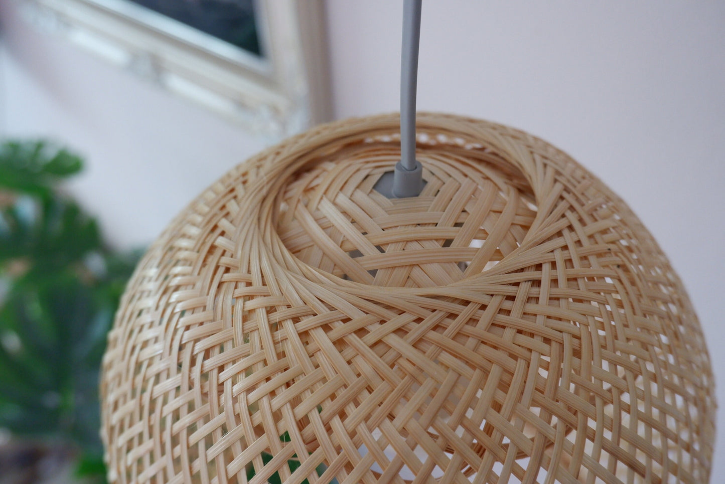 M size) Bamboo Pendant Light